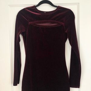 Pinkalicious Velvet Mini Dress Sz M